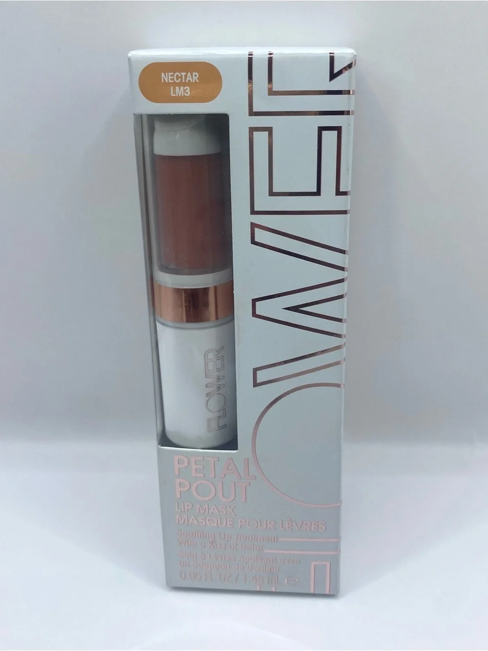 FLOWER‎ BEAUTY Petal Pout Lip Mask- Nectar LM3 New